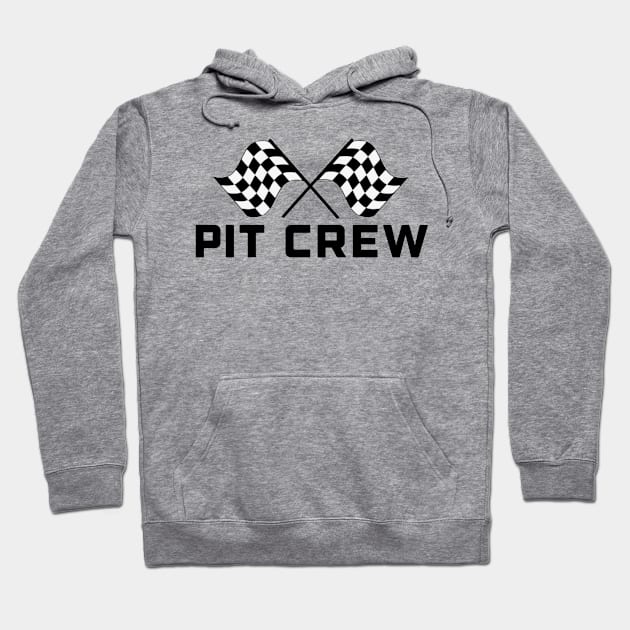 Pit crew black edition Hoodie by Sloop